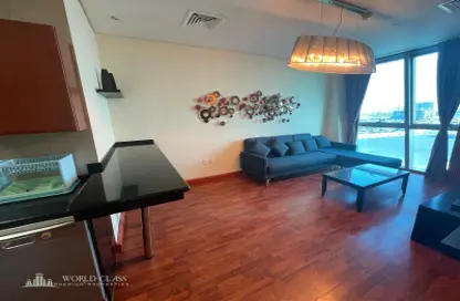 Apartment - 1 Bedroom - 2 Bathrooms for rent in Zig Zag Tower B - Zig Zag Towers - West Bay - Doha