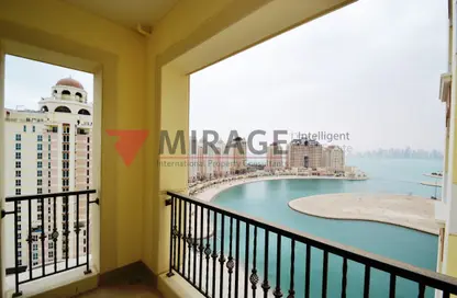 Apartment - 2 Bedrooms - 3 Bathrooms for rent in Viva West - Viva Bahriyah - The Pearl Island - Doha