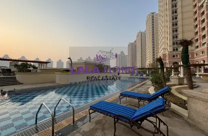 Apartment - 1 Bedroom - 1 Bathroom for rent in Viva West - Viva Bahriyah - The Pearl Island - Doha