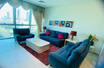 Apartment - 2 Bedrooms - 3 Bathrooms for rent in Zig Zag Tower B - Zig Zag Towers - West Bay - Doha