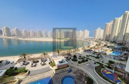 Apartment - 2 Bedrooms - 3 Bathrooms for sale in Viva West - Viva Bahriyah - The Pearl Island - Doha