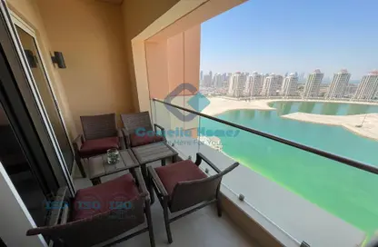 Apartment - 1 Bedroom - 2 Bathrooms for sale in East Porto Drive - Porto Arabia - The Pearl Island - Doha