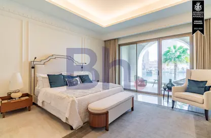 تاون هاوس - غرفة نوم - 2 حمامات للايجار في The St. Regis Marsa Arabia Island - Marsa Arabia - جزيرة اللؤلؤة - الدوحة