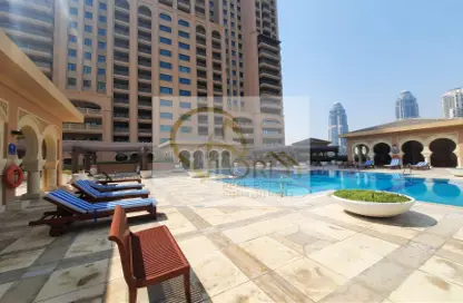 Apartment - 4 Bedrooms - 4 Bathrooms for rent in East Porto Drive - Porto Arabia - The Pearl Island - Doha