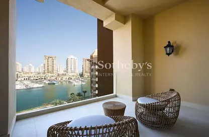 شقة - غرفة نوم - 2 حمامات للبيع في The St. Regis Marsa Arabia Island - Marsa Arabia - جزيرة اللؤلؤة - الدوحة