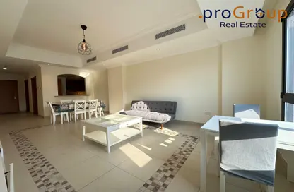 Apartment - 1 Bedroom - 2 Bathrooms for rent in East Porto Drive - Porto Arabia - The Pearl Island - Doha