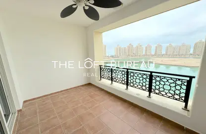 Apartment - 1 Bathroom for rent in Viva West - Viva Bahriyah - The Pearl Island - Doha