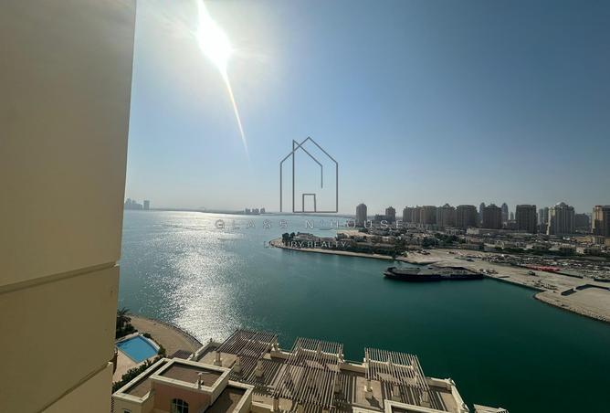 Apartment - 1 Bathroom for rent in Viva West - Viva Bahriyah - The Pearl Island - Doha