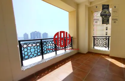 Apartment - 1 Bathroom for rent in Viva East - Viva Bahriyah - The Pearl Island - Doha