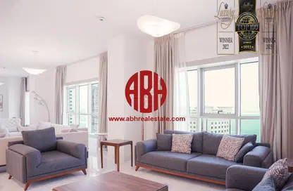 Apartment - 3 Bedrooms - 4 Bathrooms for rent in Commercial Bank Plaza - West Bay - West Bay - Doha