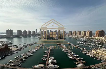 Apartment - 2 Bedrooms - 3 Bathrooms for rent in East Porto Drive - Porto Arabia - The Pearl Island - Doha