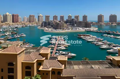 Apartment - 3 Bedrooms - 5 Bathrooms for sale in West Porto Drive - Porto Arabia - The Pearl Island - Doha