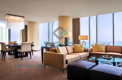 Apartment - 1 Bedroom - 2 Bathrooms for rent in West Bay - West Bay - Doha