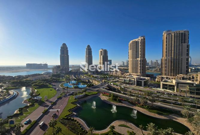 Apartment - 2 Bedrooms - 3 Bathrooms for rent in East Porto Drive - Porto Arabia - The Pearl Island - Doha