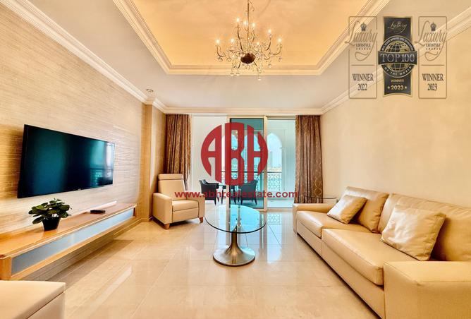 Apartment - 1 Bedroom - 2 Bathrooms for rent in Viva East - Viva Bahriyah - The Pearl Island - Doha