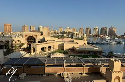 Apartment - 2 Bedrooms - 3 Bathrooms for sale in Tower 6 - Porto Arabia - The Pearl Island - Doha