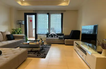 Apartment - 1 Bedroom - 2 Bathrooms for rent in West Porto Drive - Porto Arabia - The Pearl Island - Doha