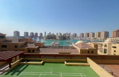 Apartment - 2 Bedrooms - 4 Bathrooms for sale in East Porto Drive - Porto Arabia - The Pearl Island - Doha