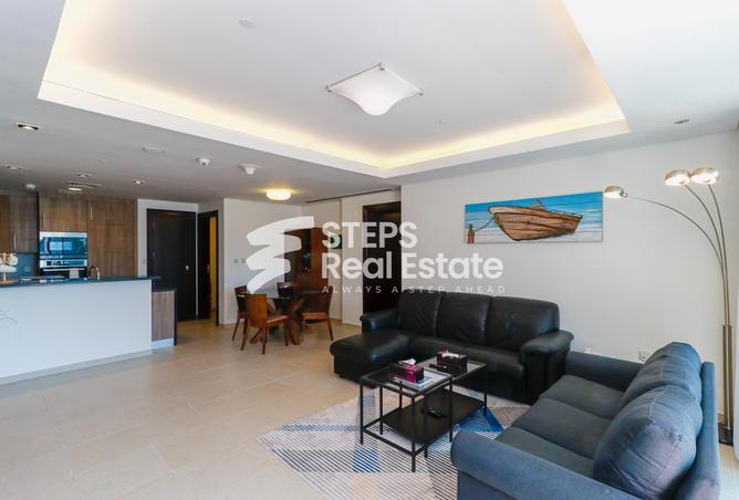 Apartment - 1 Bedroom - 2 Bathrooms for rent in Viva West - Viva Bahriyah - The Pearl Island - Doha