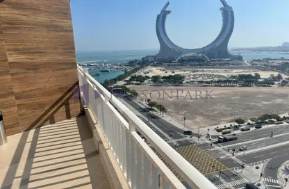 Apartment - 2 Bedrooms - 3 Bathrooms for rent in Marina Residences 195 - Marina District - Lusail