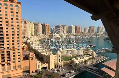 Apartment - 2 Bedrooms - 3 Bathrooms for rent in One Porto Arabia - Porto Arabia - The Pearl Island - Doha