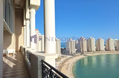 Penthouse for rent in Viva West - Viva Bahriyah - The Pearl Island - Doha