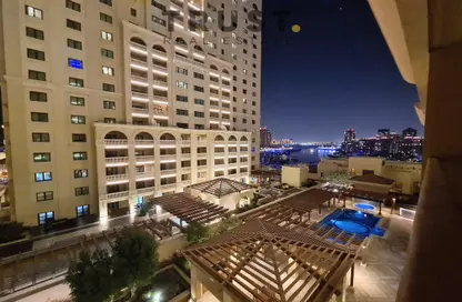 Apartment - 1 Bedroom - 2 Bathrooms for rent in East Porto Drive - Porto Arabia - The Pearl Island - Doha