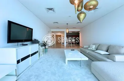 Apartment - 2 Bedrooms - 4 Bathrooms for rent in Zig Zag Tower B - Zig Zag Towers - West Bay - Doha