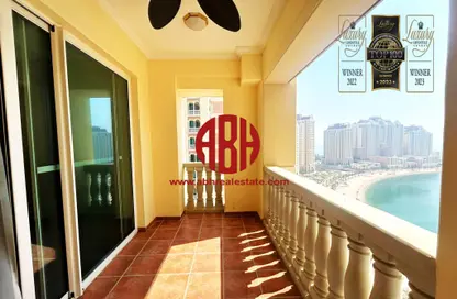 Apartment - 1 Bathroom for rent in Tower 29 - Viva Bahriyah - The Pearl Island - Doha