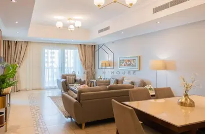 Apartment - 2 Bedrooms - 3 Bathrooms for sale in East Porto Drive - Porto Arabia - The Pearl Island - Doha