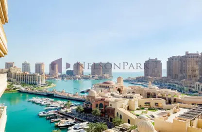 Apartment - 2 Bedrooms - 3 Bathrooms for sale in East Porto Drive - Porto Arabia - The Pearl Island - Doha