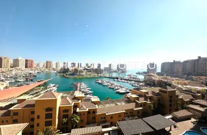 Apartment - 3 Bedrooms - 4 Bathrooms for rent in One Porto Arabia - Porto Arabia - The Pearl Island - Doha