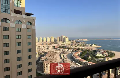 Apartment - 1 Bedroom - 2 Bathrooms for rent in Tuscan Tower - Porto Arabia - The Pearl Island - Doha