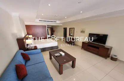 Apartment - 1 Bathroom for rent in East Porto Drive - Porto Arabia - The Pearl Island - Doha