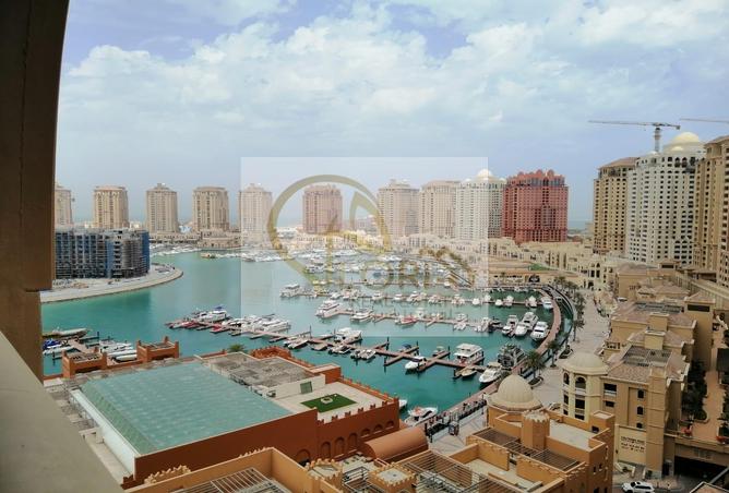 Apartment - 1 Bedroom - 2 Bathrooms for sale in East Porto Drive - Porto Arabia - The Pearl Island - Doha