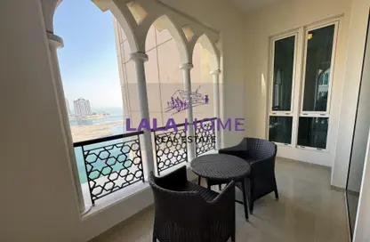 Apartment - 2 Bedrooms - 3 Bathrooms for rent in Viva West - Viva Bahriyah - The Pearl Island - Doha