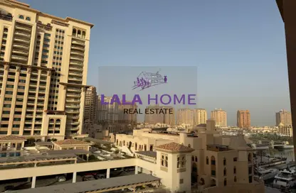 Apartment - 1 Bedroom - 2 Bathrooms for rent in East Porto Drive - Porto Arabia - The Pearl Island - Doha