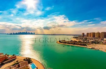 Apartment - 1 Bathroom for sale in Viva West - Viva Bahriyah - The Pearl Island - Doha