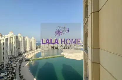 Apartment - 1 Bathroom for rent in Viva West - Viva Bahriyah - The Pearl Island - Doha