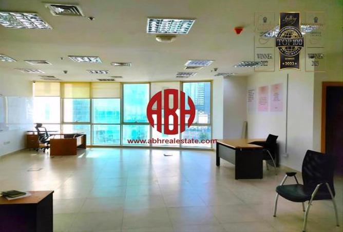 Office Space - Studio - 2 Bathrooms for rent in West Bay Tower - West Bay - West Bay - Doha