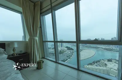 Apartment - 2 Bedrooms - 4 Bathrooms for rent in Zig Zag Tower A - Zig Zag Towers - West Bay - Doha