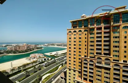 Apartment - 1 Bedroom - 2 Bathrooms for rent in West Porto Drive - Porto Arabia - The Pearl Island - Doha