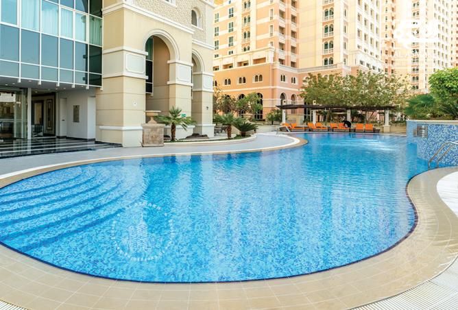 Apartment - 1 Bathroom for rent in Tower 19 - Viva Bahriyah - The Pearl Island - Doha