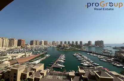 Apartment - 2 Bedrooms - 3 Bathrooms for rent in East Porto Drive - Porto Arabia - The Pearl Island - Doha