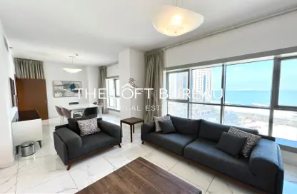 Apartment - 2 Bedrooms - 4 Bathrooms for rent in West Bay Tower - West Bay - West Bay - Doha