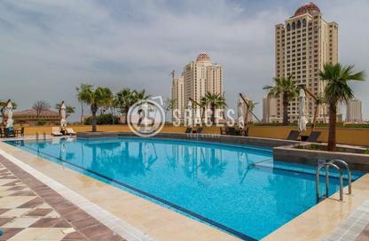 Apartment - 1 Bedroom - 2 Bathrooms for rent in Medina Centrale - Medina Centrale - The Pearl Island - Doha