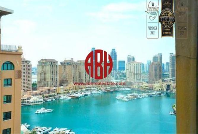 Apartment - 1 Bedroom - 1 Bathroom for sale in One Porto Arabia - Porto Arabia - The Pearl Island - Doha