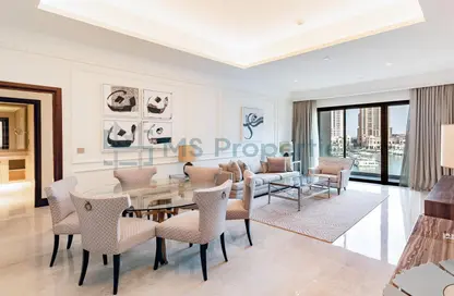 شقة - 2 غرف نوم - 4 حمامات للايجار في The St. Regis Marsa Arabia Island - Marsa Arabia - جزيرة اللؤلؤة - الدوحة