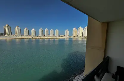 Apartment - 1 Bedroom - 2 Bathrooms for rent in Viva West - Viva Bahriyah - The Pearl Island - Doha