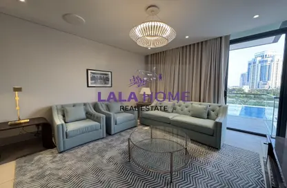 Apartment - 2 Bedrooms - 4 Bathrooms for rent in Lusail Residence - Marina District - Lusail